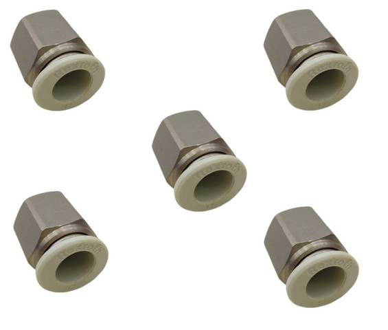 5x Rexroth R412005003 Push-In Fitting G1/8 Ø12