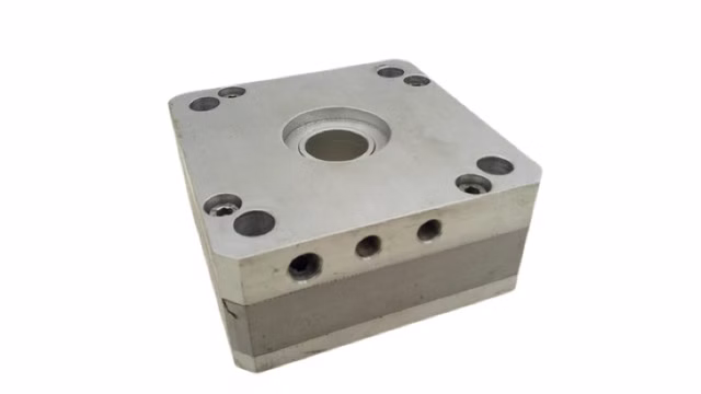 Ace 10042099-0002 P Locked Pneumatikblock Aluminium