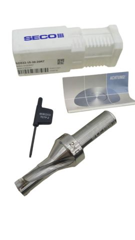 Сверло Seco SD522-15-30-20R7 со сменными пластинами 2xD, 15mm, с T07P-2