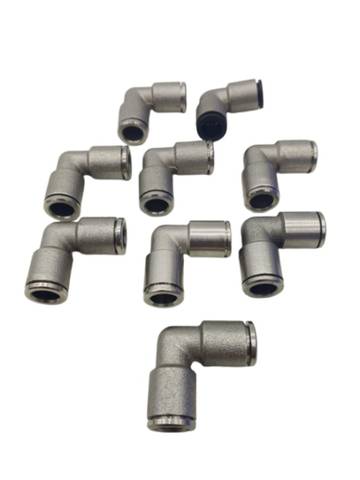 9x R412005201 Elbow Connector M5 Ø6 Pneumatics