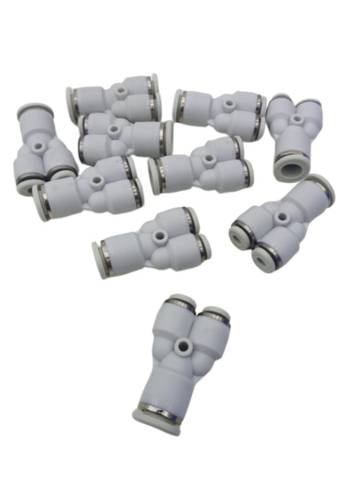 10x Aventics R412005081 Ø8-Ø4 Y-Connector Reducer