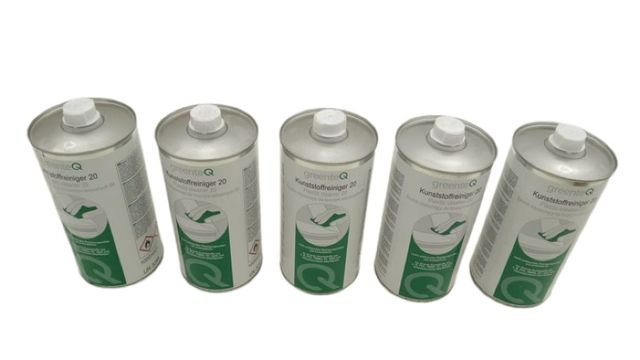 5x 1000ml greenteQ 217.272/3172 منظف بلاستيك