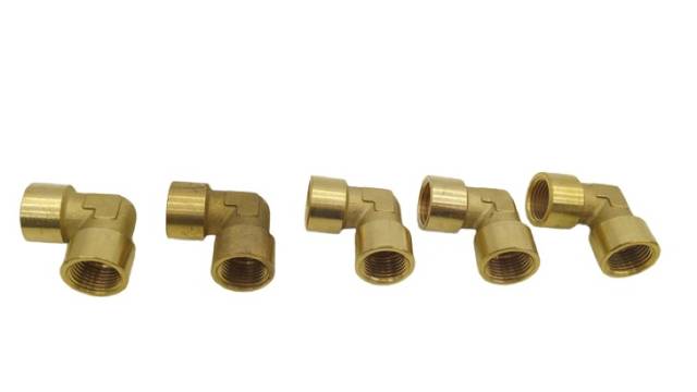 5x Riegler 112705 253.14 Angle Connector G1/2 Female Thread