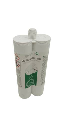 greenteQ 180.025 0037 2K Aluminium Adhesive Beige 180.025/0037