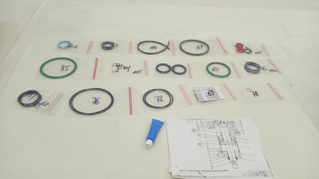 15x Tox Pressotechnik S4.100.24 Hydraulic Seal Kit