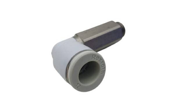 2x Rexroth R412005103 G1/4 Ø12mm Push-In Connector