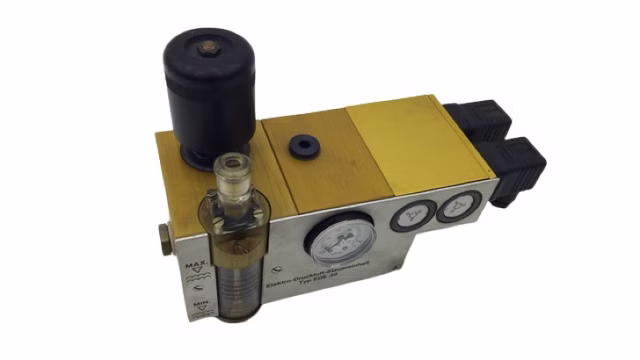 Bürkert 057082L 301-C-1,2-B Elektro-Druckluft-Steuereinheit