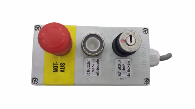 Siemens Not-Aus Schaltstation M20x1,5 Schaltgehäuse