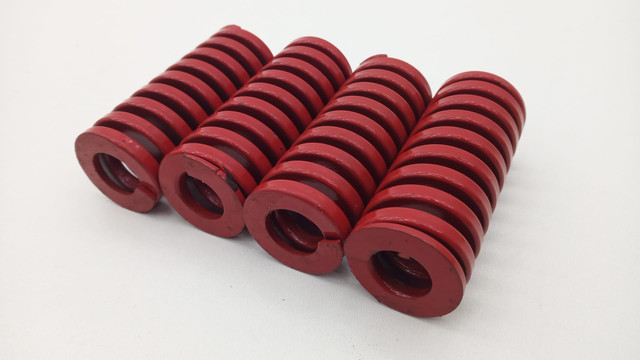 4x نابض ضغط H72 Ø10x25mm نابض لولبي أسطواني