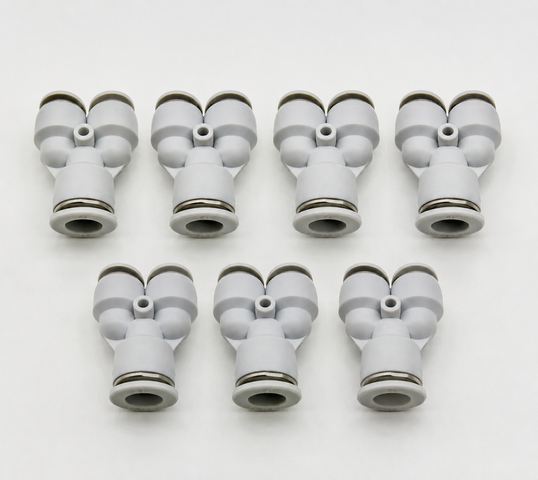7x Bosch Rexroth 2121812000 Pneumatic Y Connector