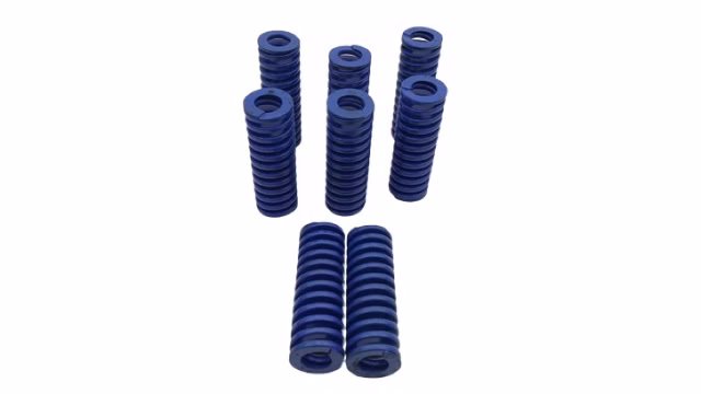 8x Druckfeder H90mm Ø31x11 mm Zylindrische Schraubenfeder