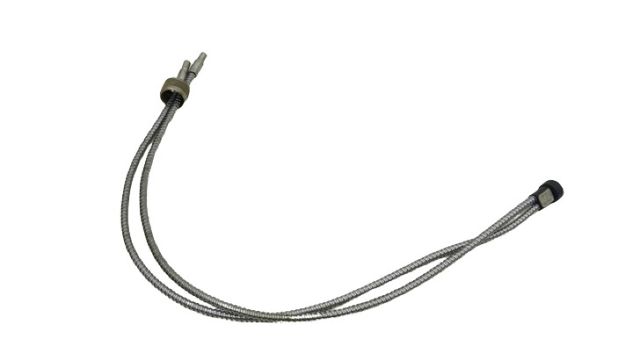 500-MSC L3 18/30 Double Fiber Optic Cable Metal Flex