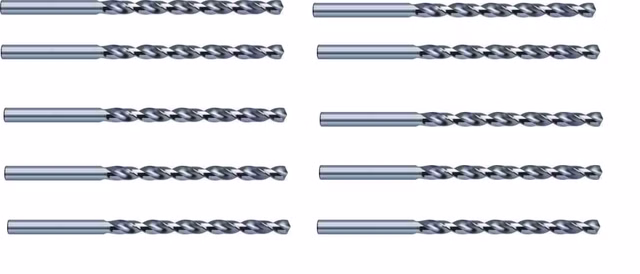 10x Gühring 219-4,2 DIN 340 W HSS RH 130° Spiralbohrer