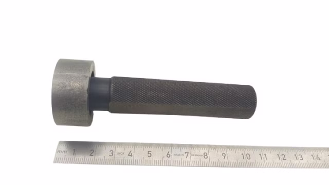 Einpressdorn Ø35 mm Montagewerkzeug mit Rändelgriff