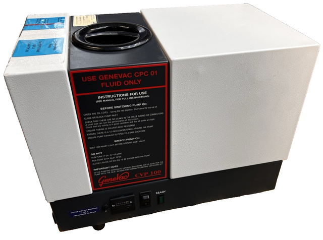 Genevac CVP 100 Vacuum Pump Laboratory Pump Vacuum Pump CVP100 MK4