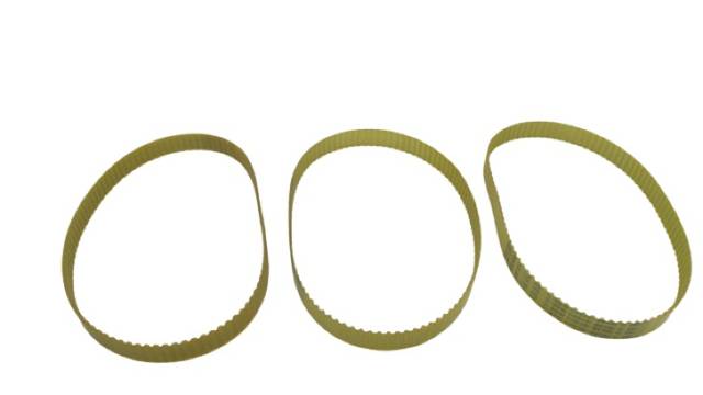 3x Optibelt Alpha T5-500 Endless Timing Belt Polyurethane