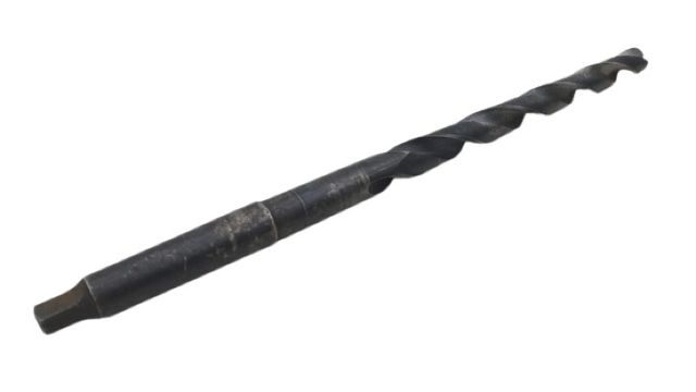 12 HSS Twist Drill Bits Taper Shank Metal Drill Bits