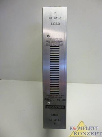 Schaffner FS5070-16-29 Frequency Converter Network Filter FS5070 16 29