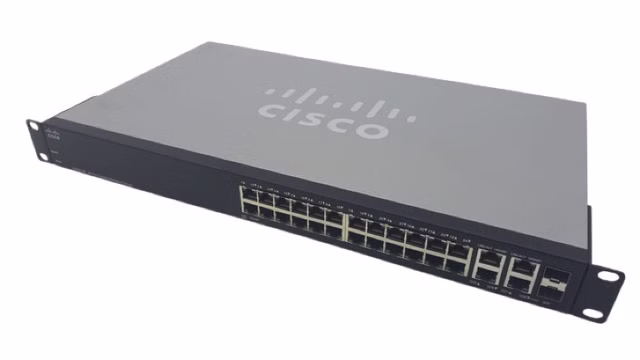 Cisco SG300-28P 28 Port Gigabit PoE Managed Switch