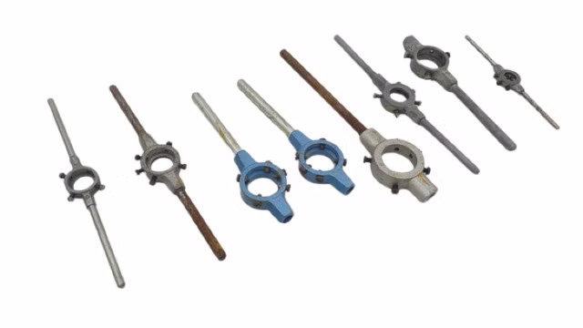 8x Thread Die Set With Die Stocks