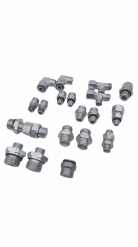 19x Hydraulic Fittings Assortment