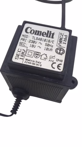 Comelit TLS481018/E Transformer 230V to 18V AC 10VA IP40