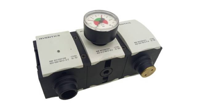 Aventics R412007398 Pneumatic Valve Unit AS3