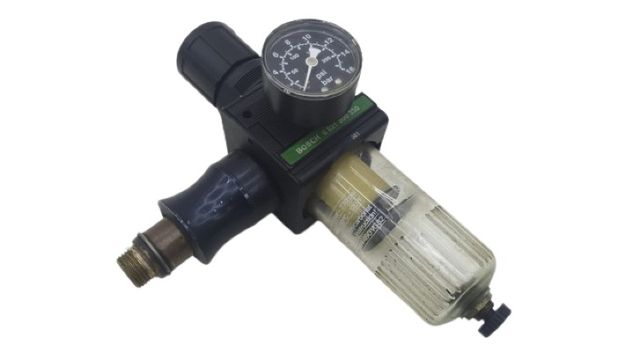 Bosch 0 821 300 350 Pneumatic Filter Regulator with Gauge