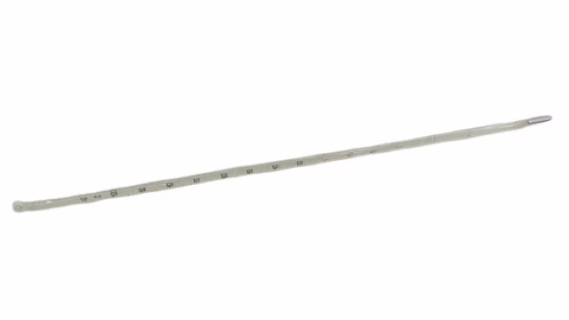 Glasthermometer 0–100°C Immersion 76 mm