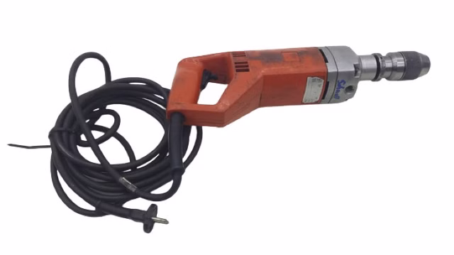 Fein Handbohrmaschine mit Zahnkranzbohrfutter