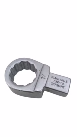 STAHLWILLE 732/10 Stahl Einsteck Ringschlüssel 17 mm