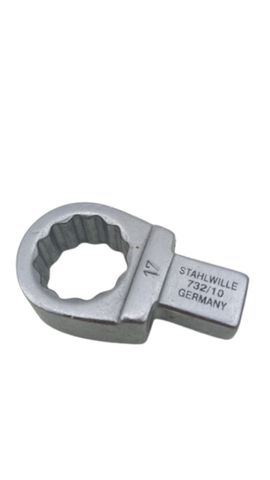 STAHLWILLE 732/10 Steel Torque Wrench Insert Ring Wrench 17 mm