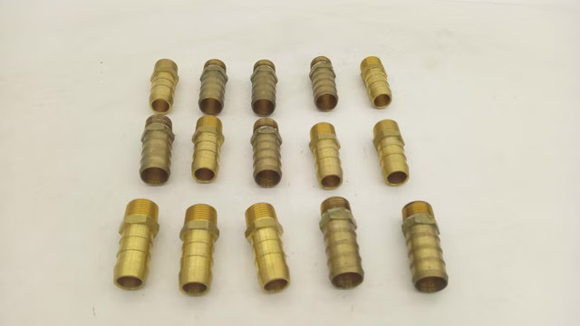 15x Messing Schlauchtülle Außengewinde Fitting
