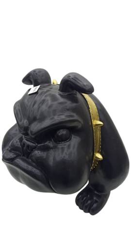 Figurendiscounter 15244 Bulldog Decorative Figure Black