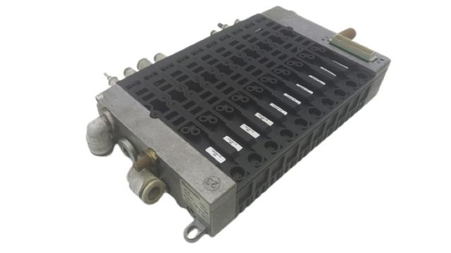 Pneumatic Valve Island Valve Block With Plug-In Connections