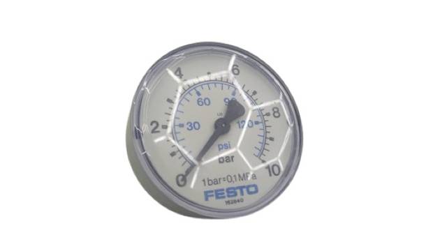 Пневматический манометр Festo 162840 MA-63-10-1/4-EN, 0–10 bar