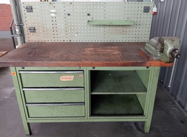 Hoffmann Compact 1500 Professional Workbench with Orion Vise