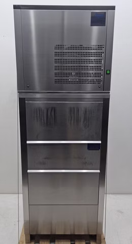 Ziegra ZBE 375 Eismaschine mit Vorratsbehälter B 400 Brucheis Flockeneis