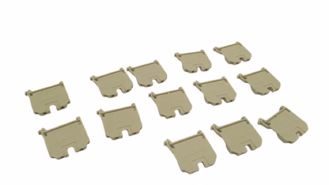 100x Weidmüller 044366 SAK 4/35 Reihenklemme