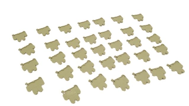 34x Weidmüller 052766 DK 4/35 Multi-Deck Terminal Block