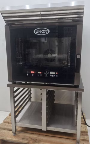 Unox Cheftop XVC304 Kombidämpfer 5,3 kW Konvektomat mit XC314 Abzugshaube
