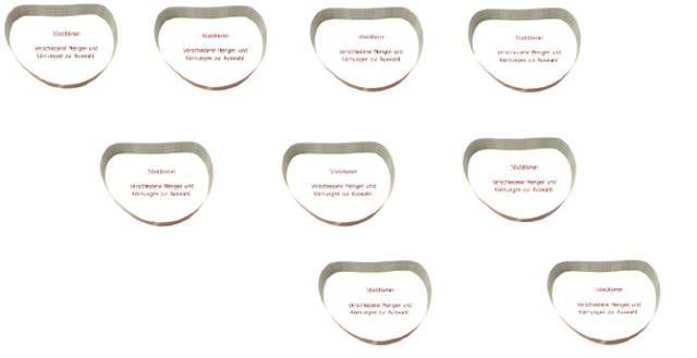 9x Sanding Belt 50x686mm Grit 60 Sanding Belt