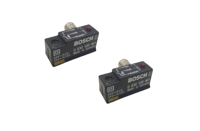 2x Bosch 0830100461 Cylinder Switch 24V M8