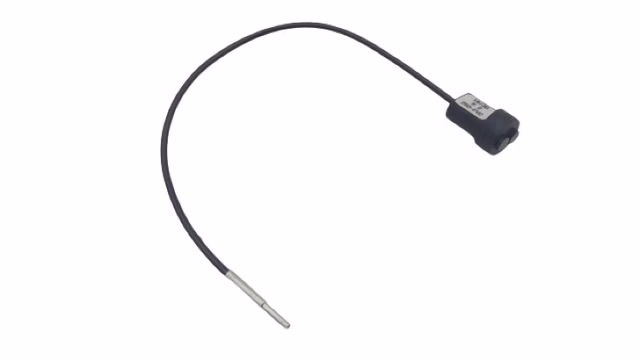 18/30 R2 250-PVC Lichtleiter Sensor mit Metall-Endhülse
