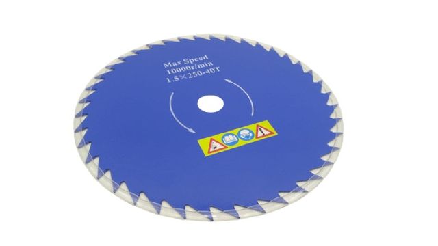 2x Circular Saw Blade 250 mm 40 Teeth Brush Cutter Blade
