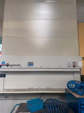 Megamat Paternoster Umlaufregal 52 Tablare Lagerlift Höhe 4,9 Meter