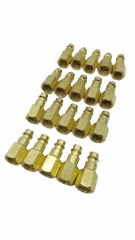 20x Stecknippel 1/4" IG Kupplungsstecker Air Plug