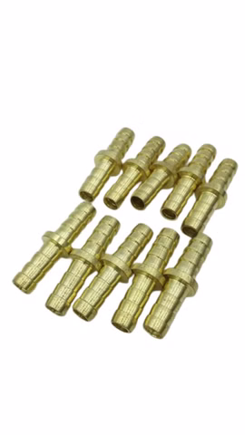 10x Schlauchverbinder mit Tülle 2x9 mm Hose Splicer