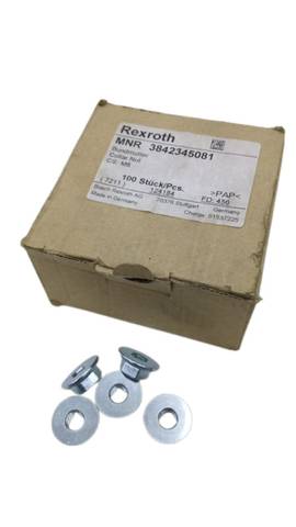 42x Rexroth 3842345081 Flange Nut M8 Nut 3 842 345 081