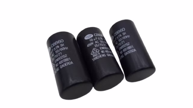 3x CBB60 10µF 450VAC Motorkondensator Kondensator 50/60Hz
